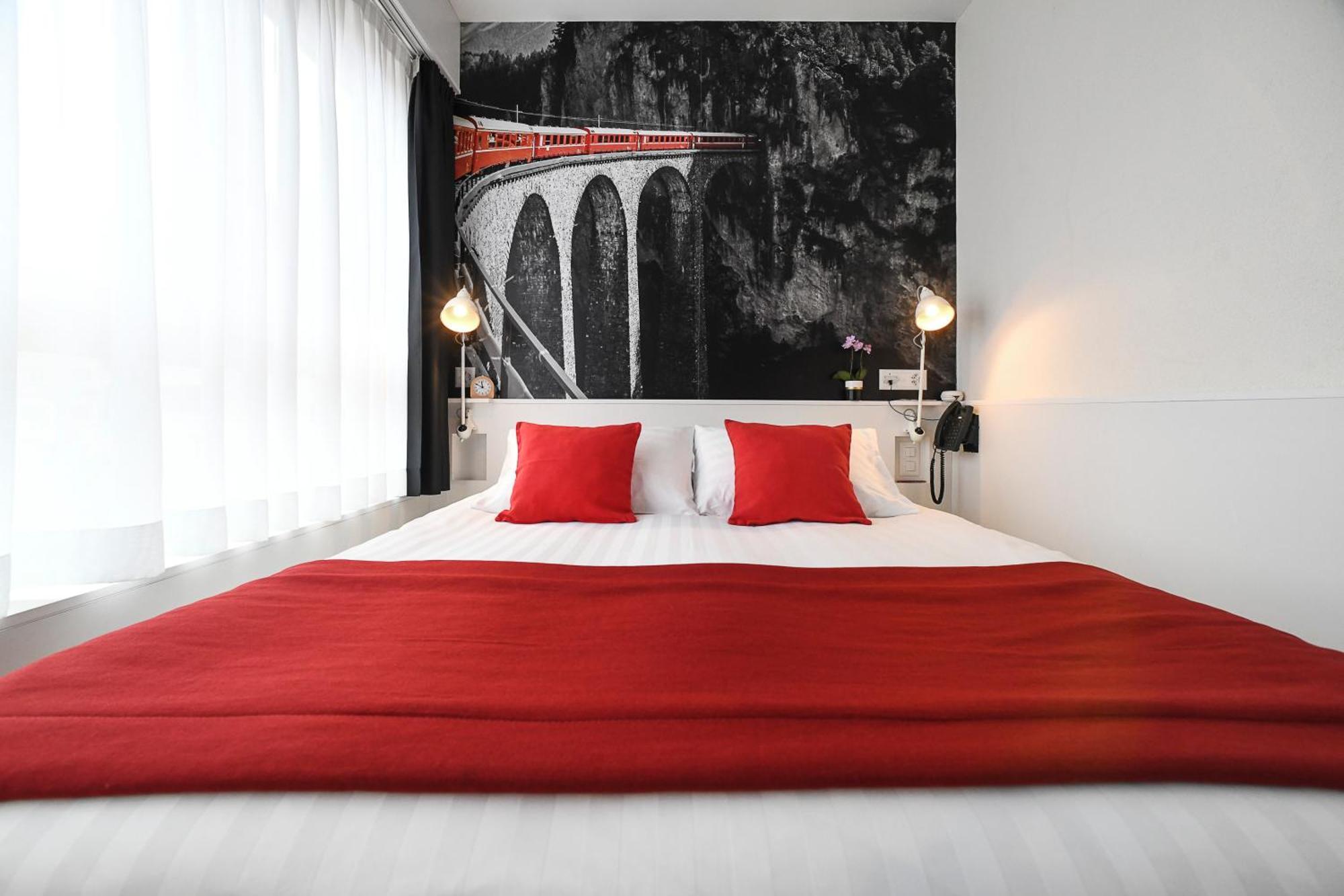Home Swiss Hotel Женева Стая снимка